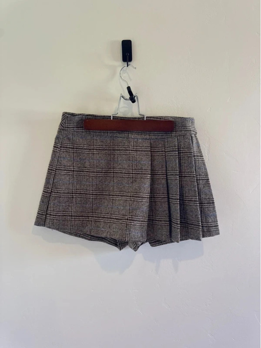 Plaid Skort